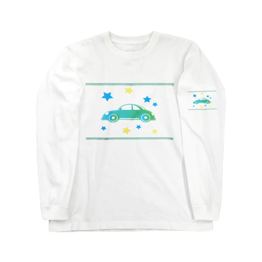 Dreamscape(LUNA)の星空ドライブ ロングスリーブTシャツ