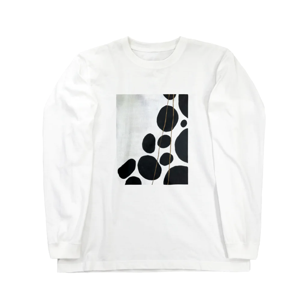 まのゆみのモダンアート Long Sleeve T-Shirt