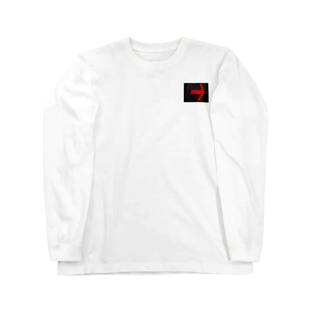 Clark Roseのナイトサイン　フォトT-shirt Long Sleeve T-Shirt