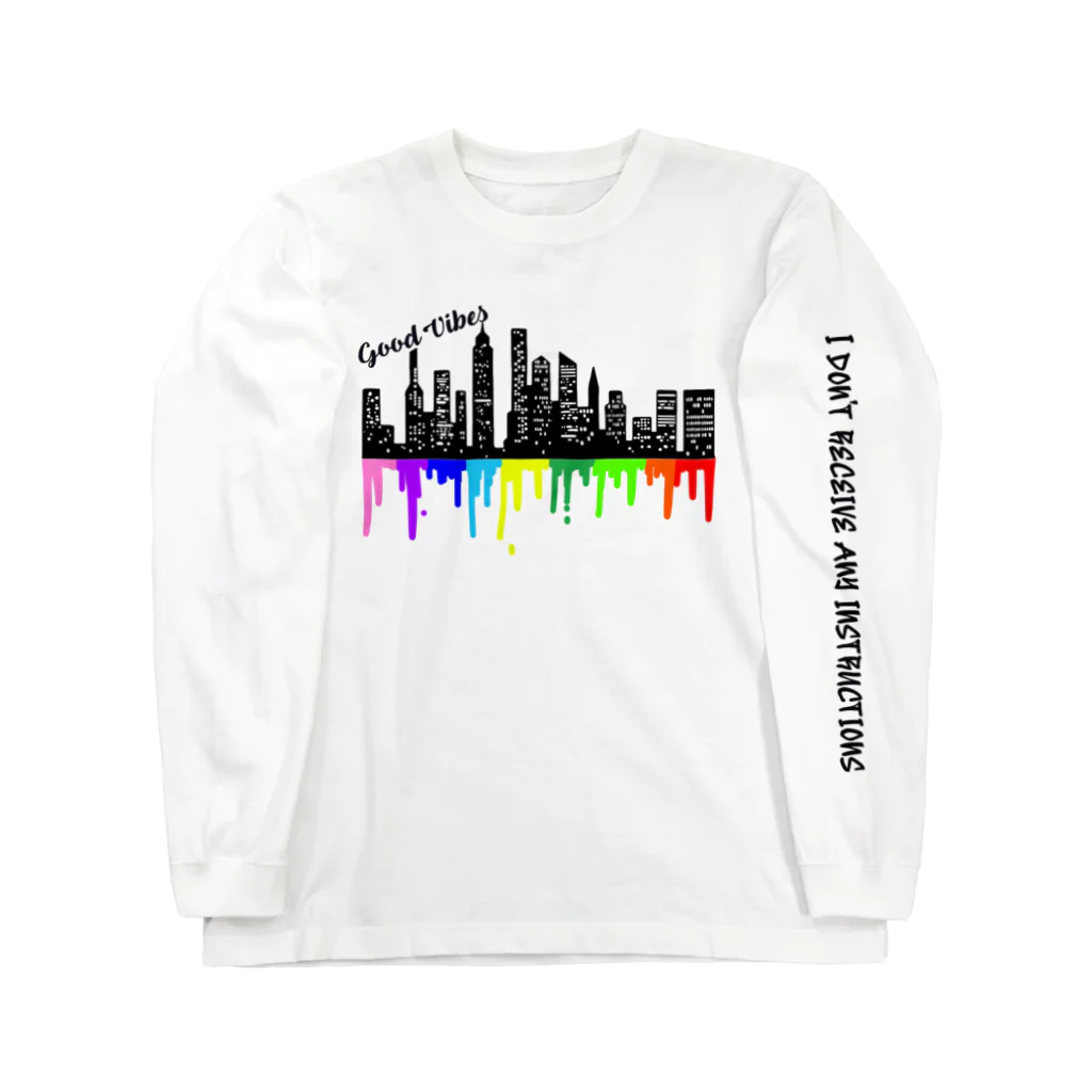 K-PLANETのGood Vibes NYcity ロングスリーブTシャツ