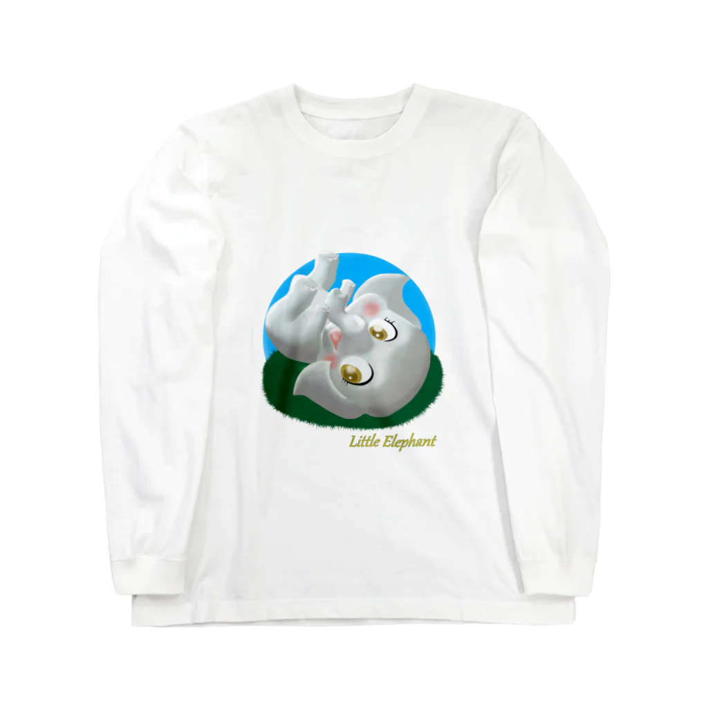 mishellのLittle Elephant Long Sleeve T-Shirt