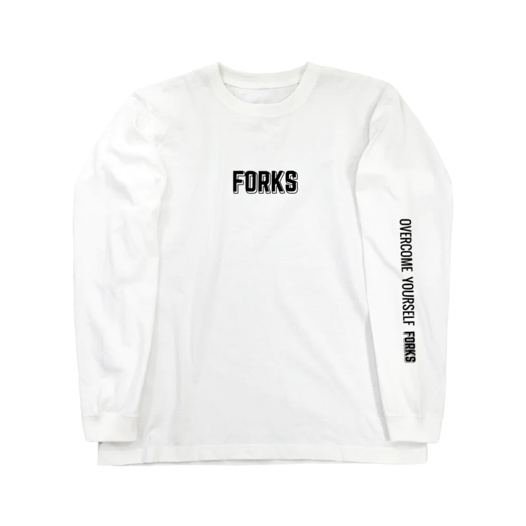 BEARsのFORKS NORMAL LOGO SERIES vol.2 롱 슬리브 티셔츠