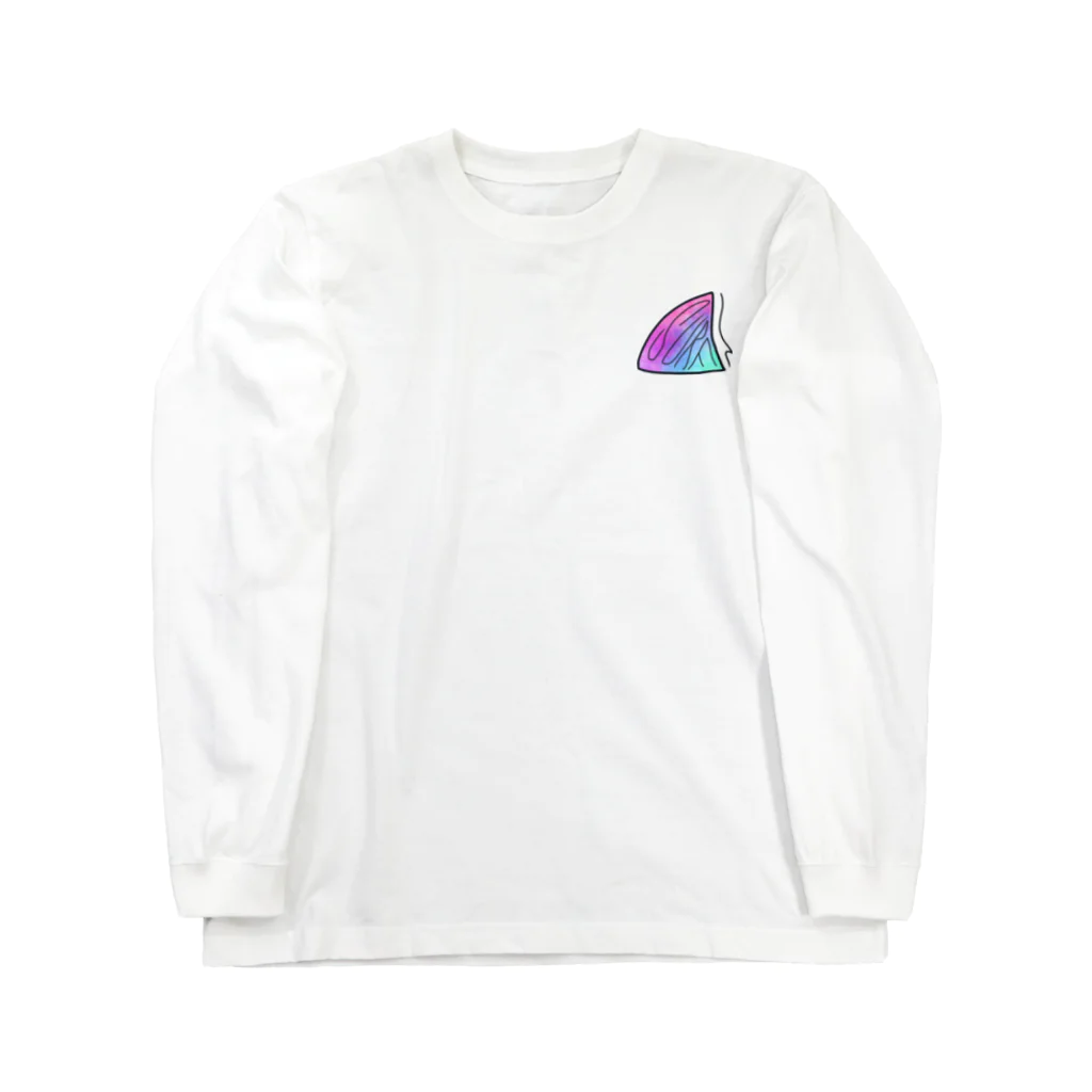 DGPGのサメヒレ（SURF） Long Sleeve T-Shirt