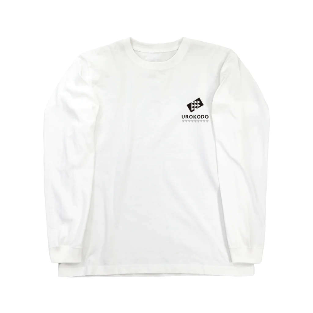 UROKODO Official Web Shopの黒ロゴ-長袖BASIC Tシャツ Long Sleeve T-Shirt