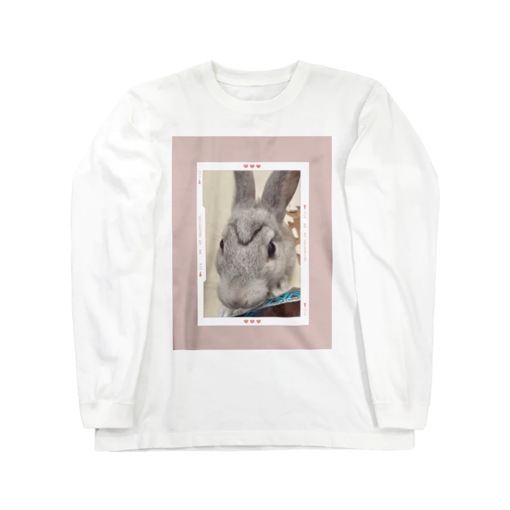 ふてくされうさぎ善のまゆうさ Long Sleeve T-Shirt