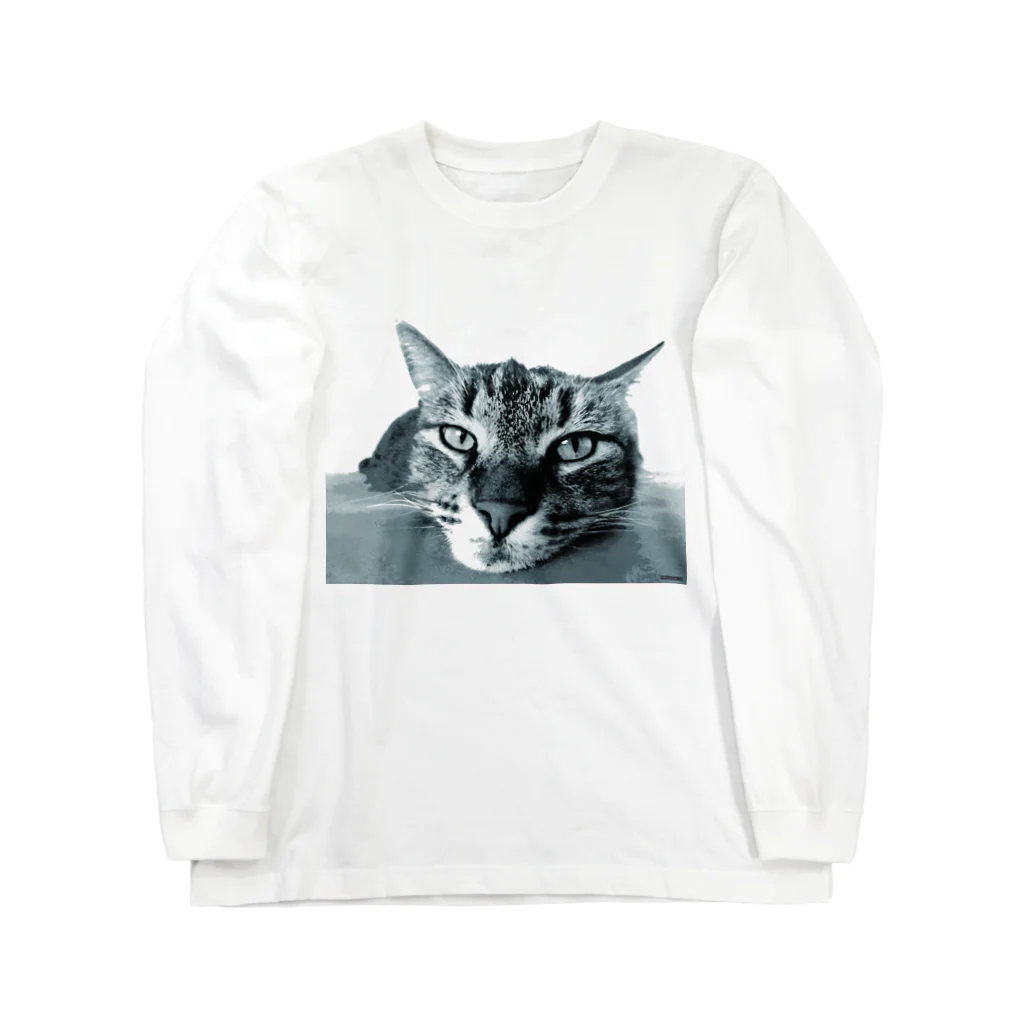 necocacaの猫０２ Long Sleeve T-Shirt