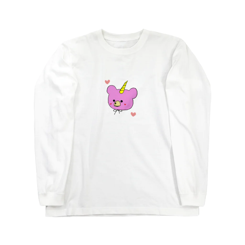 Sweets 'n' cafe ＆U=And you～アンジュ～の恋するベアコーン Long Sleeve T-Shirt