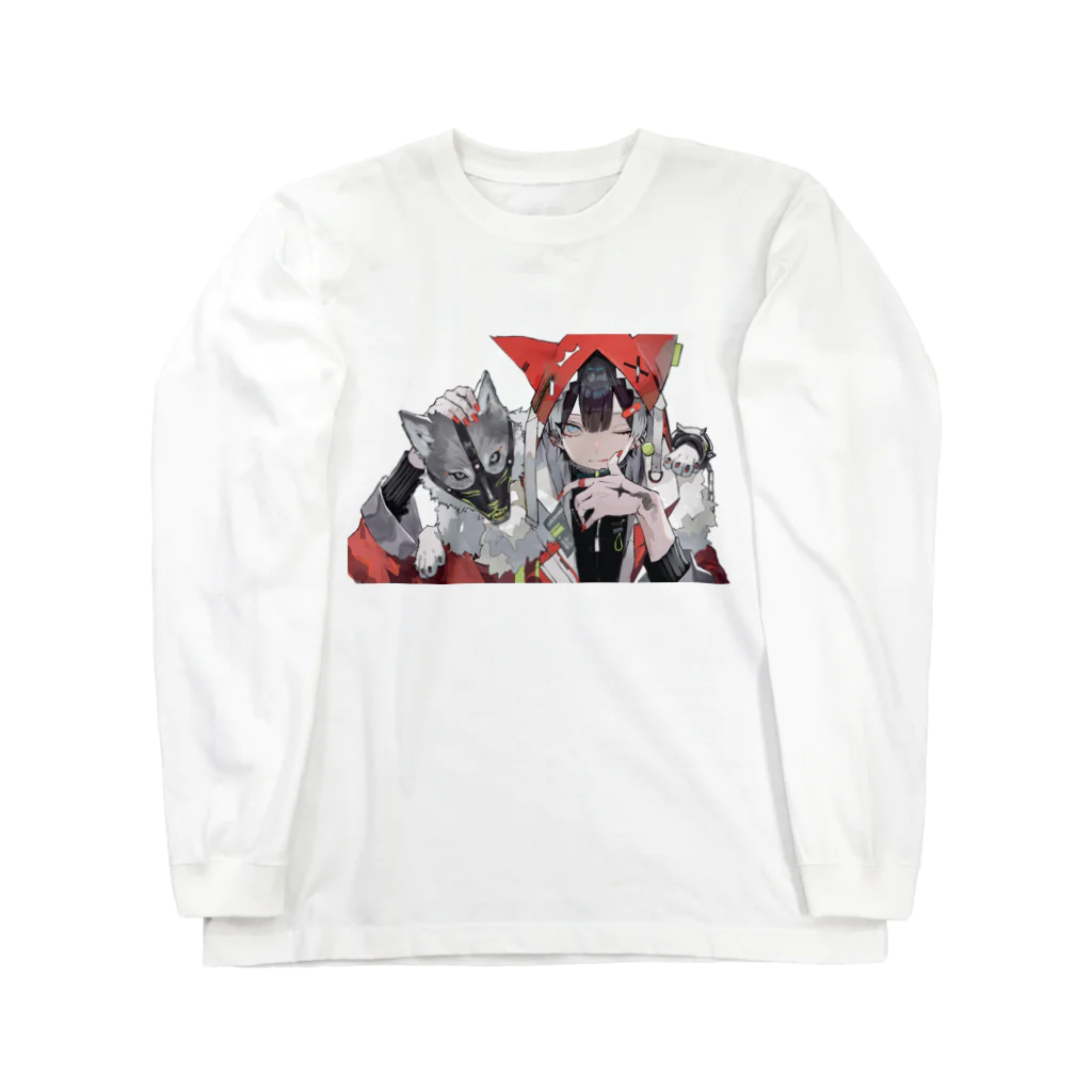 さくしゃ2の『ILLUSTRATION 2022 × SUZURI』コラボ Long Sleeve T-Shirt