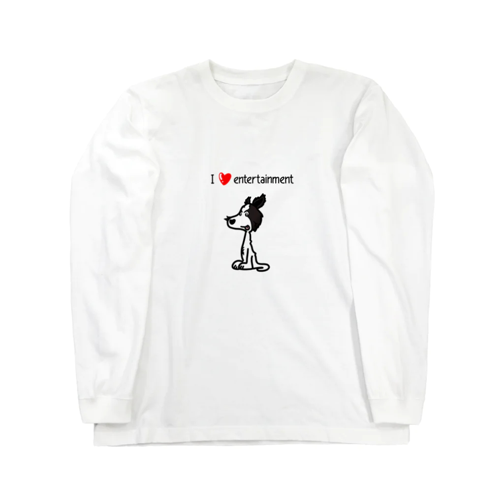 wanwan-dogのwanwan-dogロングT ロングスリーブTシャツ