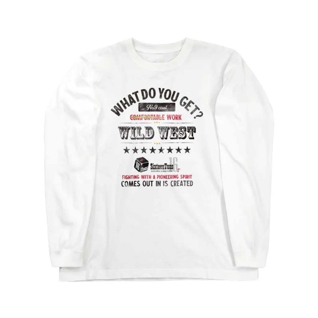 DownTheLineのWildWest 淡色 Long Sleeve T-Shirt