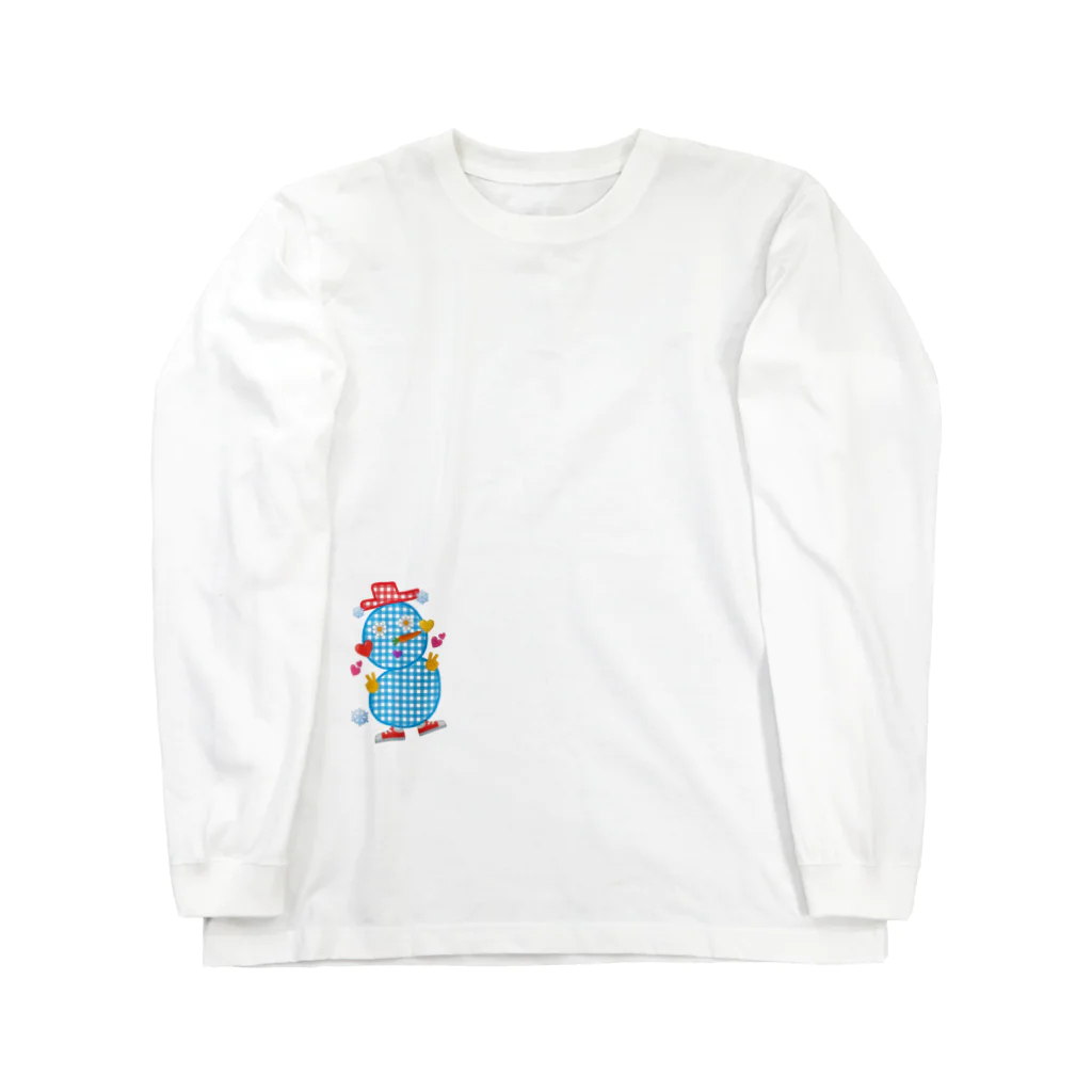 Happyーpop28c🎵のsnowmanman Long Sleeve T-Shirt