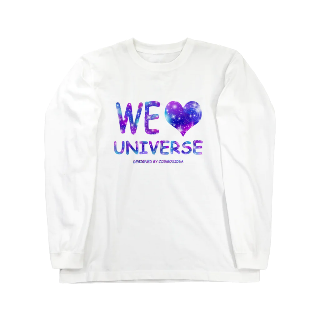 COSMOSIDEAのWE LOVE UNIVERSE  ロングスリーブTシャツ