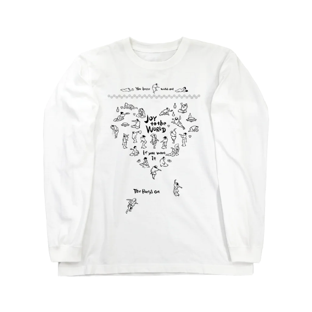 場末看板&のれん屋の江戸ノエル Long Sleeve T-Shirt