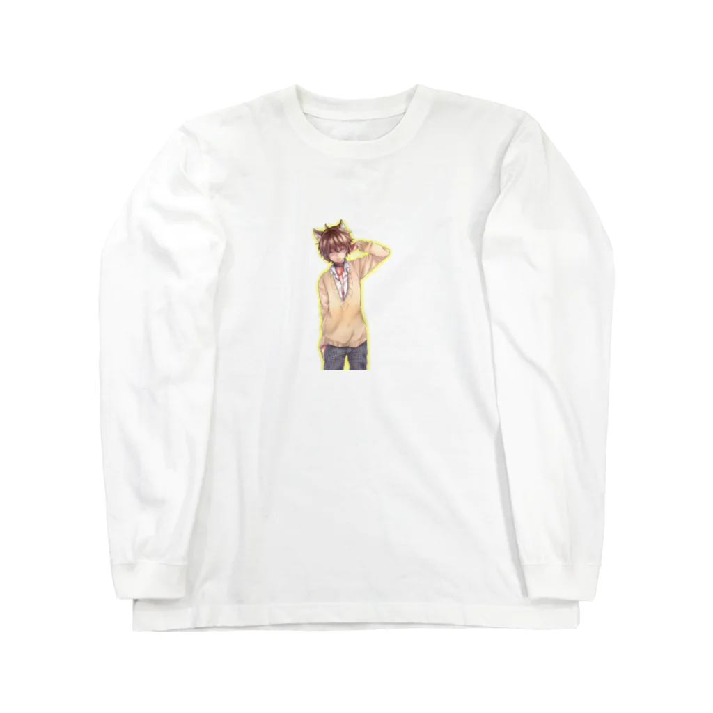 寒天(夜空たん)の茶髪シンタローくん Long Sleeve T-Shirt