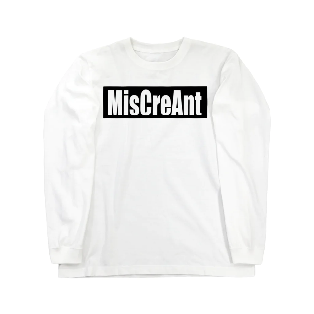 MisCreAntミスクリアントのキリスト磔 ロングスリーブTシャツ