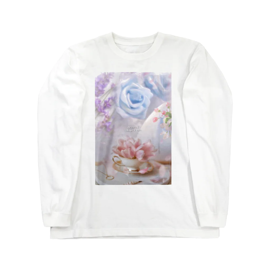 【ホラー専門店】ジルショップの上品な花々 Long Sleeve T-Shirt