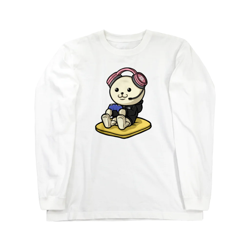 れぷちんのゲーム実況れぷくま ロングスリーブTシャツ Long Sleeve T-Shirt