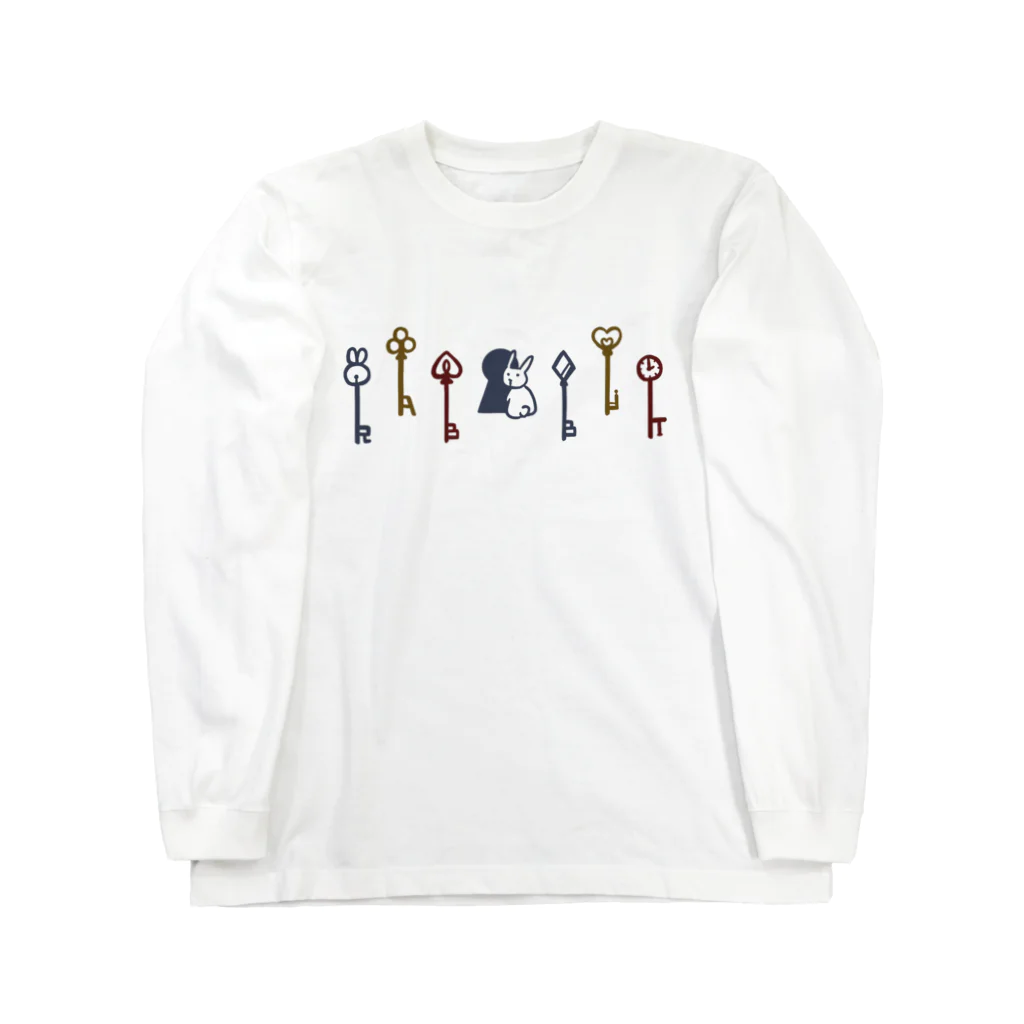 Andiamoのうさぎのカギ Long Sleeve T-Shirt