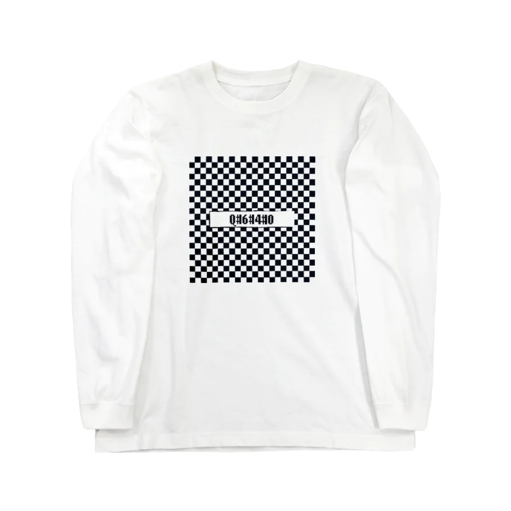 9640 Xsea’s （クロシオ クロッシーズ）の市松digital Long Sleeve T-Shirt