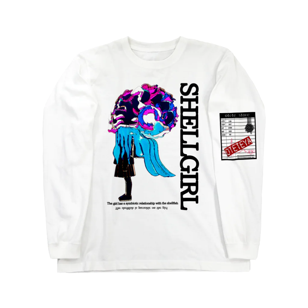 おてて屋さんのshellgirl Long Sleeve T-Shirt