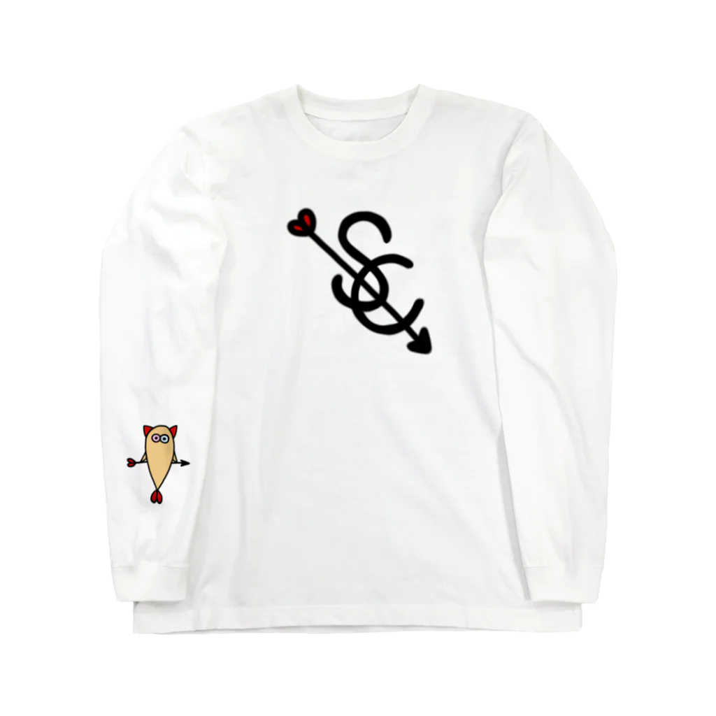 shrimp catのshrimp cat Long Sleeve T-Shirt