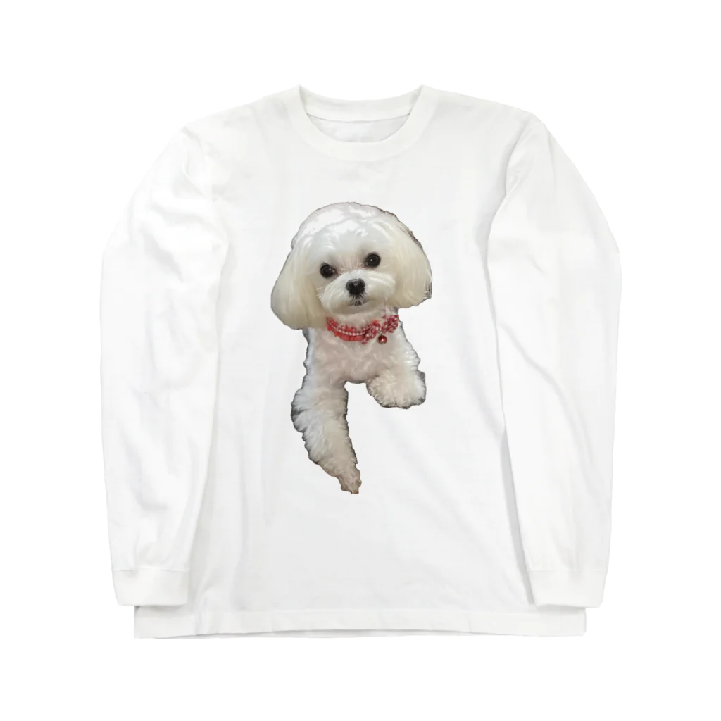 MaisonDeMalteseのMy Maltese ロングスリーブTシャツ