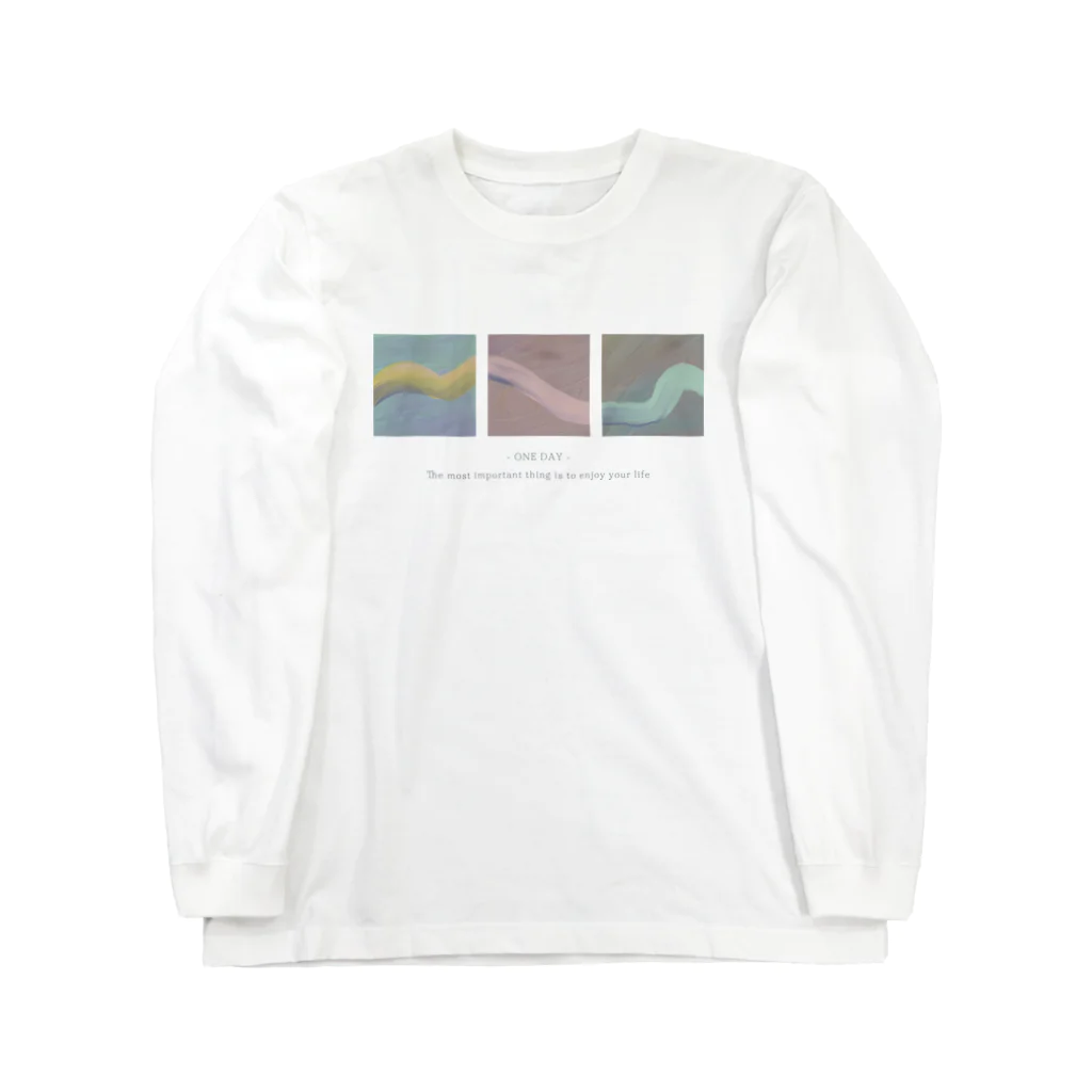 CHILL ART CLUBの📈バイオリズム📉 Long Sleeve T-Shirt