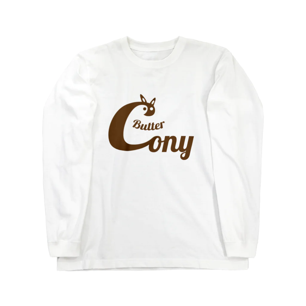 ButterConyのButter Conyロゴ ロングスリーブTシャツ