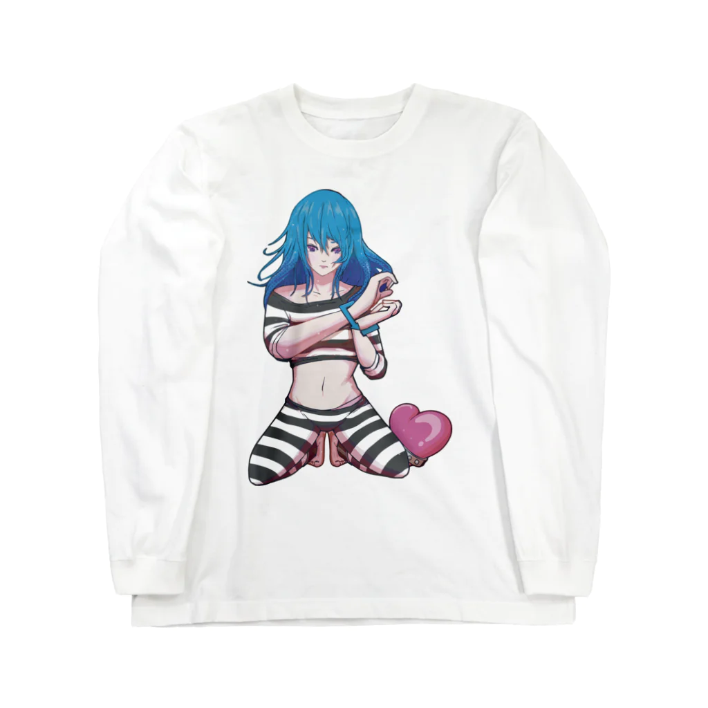 TRAVA design SHOPのSNS依存症（Twitter Ver） ロングスリーブTシャツ