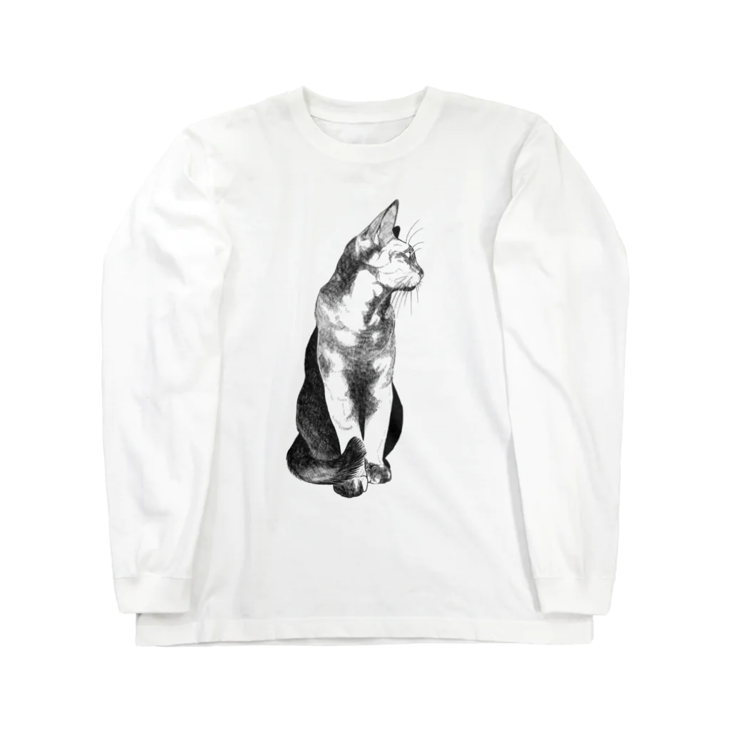 池田早秋のねこ Long Sleeve T-Shirt