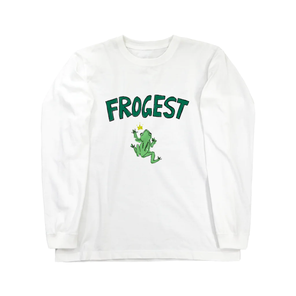 frogestの【おすすめ🐸】frogest カエル ロングスリーブTシャツ