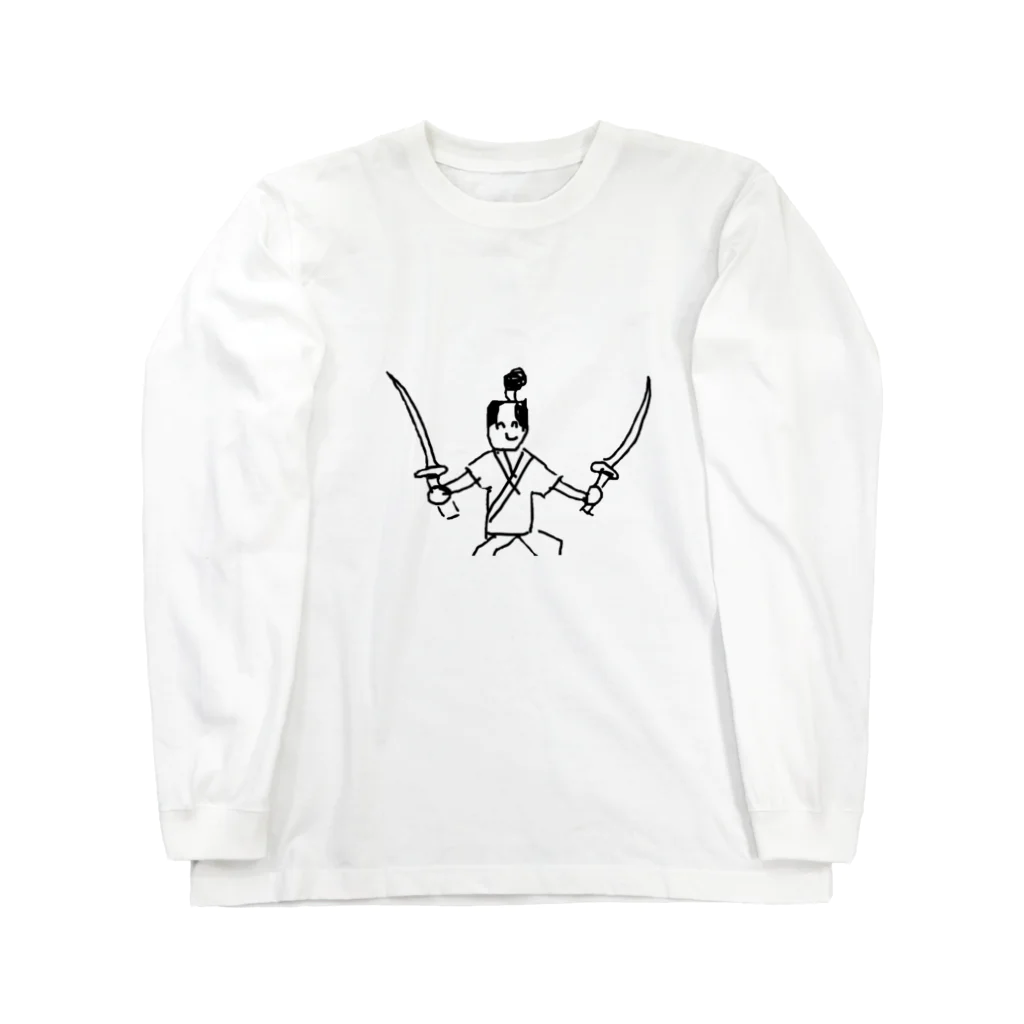 デカ蕎麦の仕事人 Long Sleeve T-Shirt