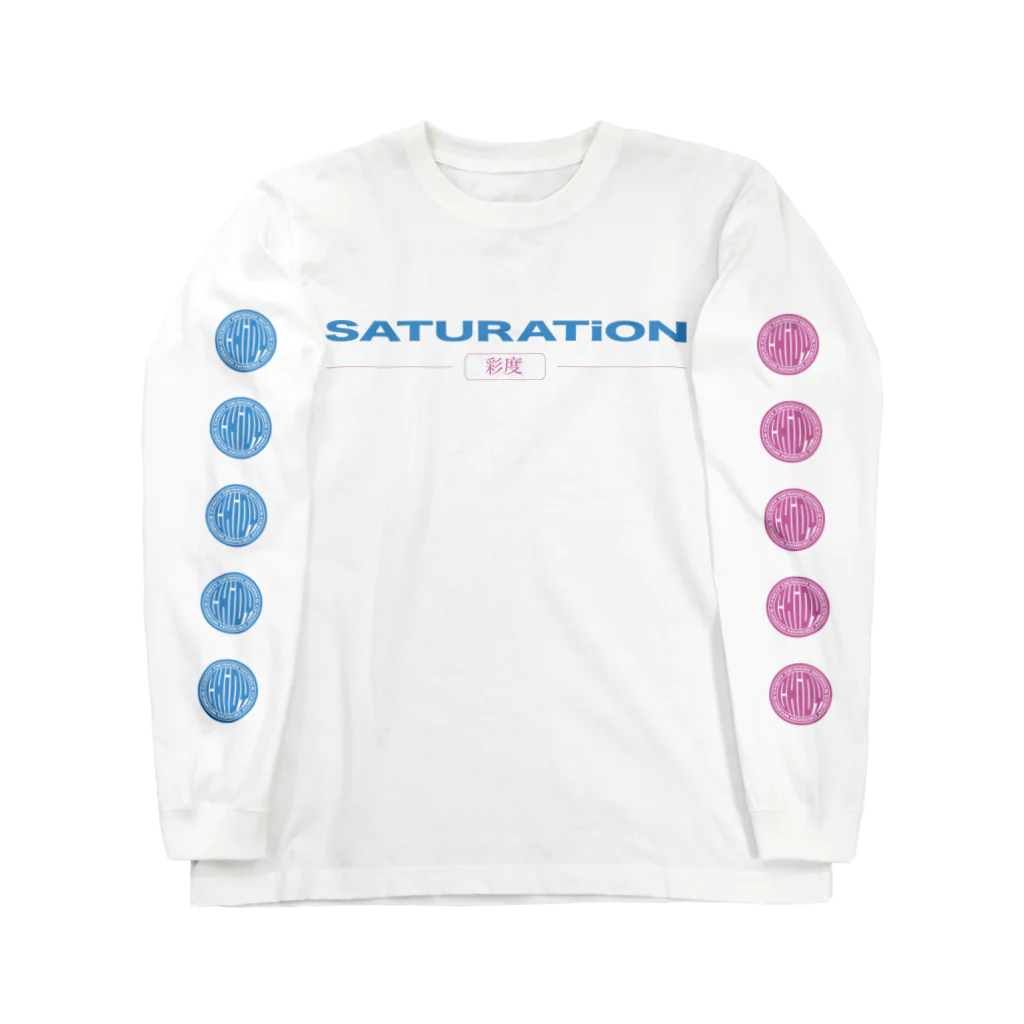 CHiOY_DESiGN_WORKSのSATURATiON_LONG-SLEEVE Long Sleeve T-Shirt