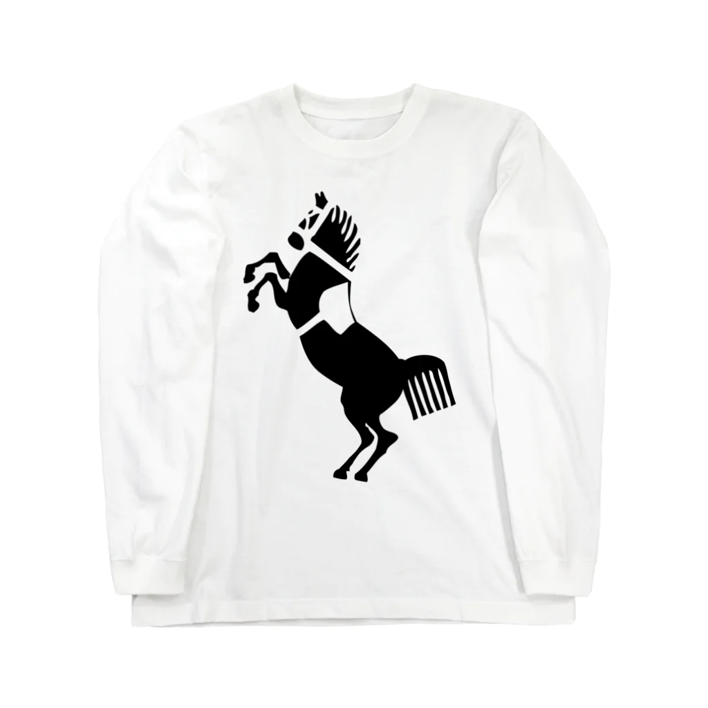 ○△□のうま Long Sleeve T-Shirt