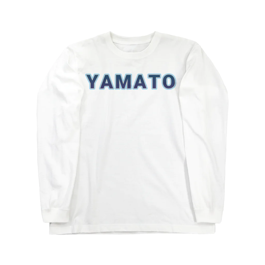 ロゴTシャツのひよこ堂のYAMATO ヤマト ロゴ Tシャツ Long Sleeve T-Shirt