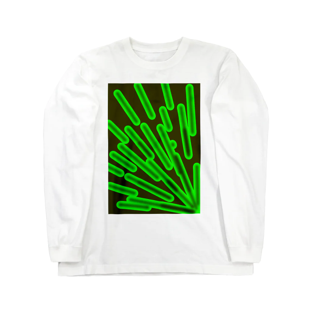 まるちゃん仙人のブラックライト Long Sleeve T-Shirt