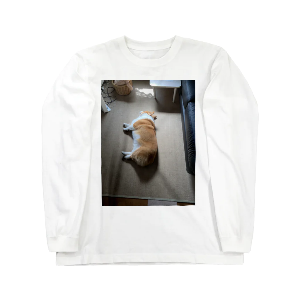 bonnoukyoukaiの犬　落ちてる Long Sleeve T-Shirt