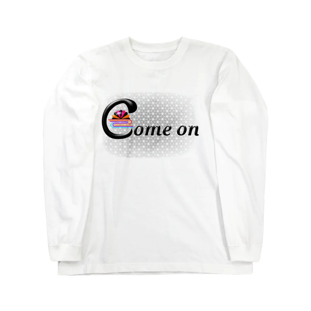 maccha47の家紋カモン　3Dカラーイラスト Long Sleeve T-Shirt