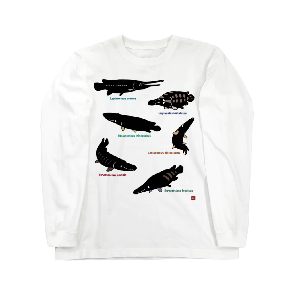 幻想水系branch　byいずもり・ようのSILHOUETTE AQUARIUM 02 Long Sleeve T-Shirt