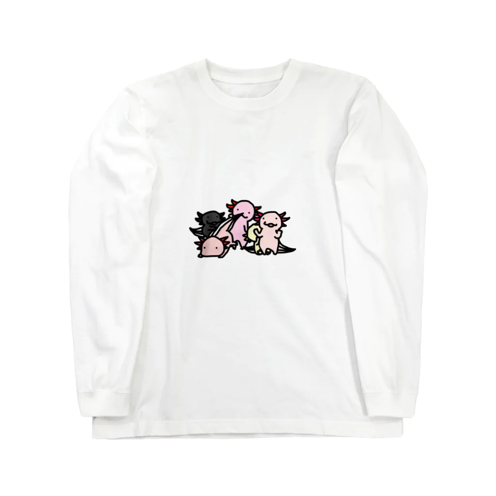 蟲のウパさん大集合 Long Sleeve T-Shirt