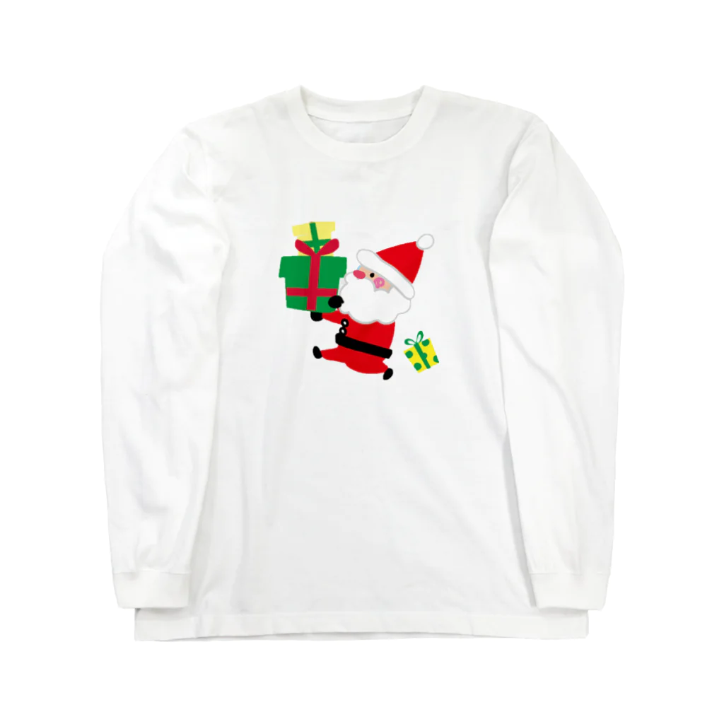 遊びママのXmas ロングスリーブTシャツ