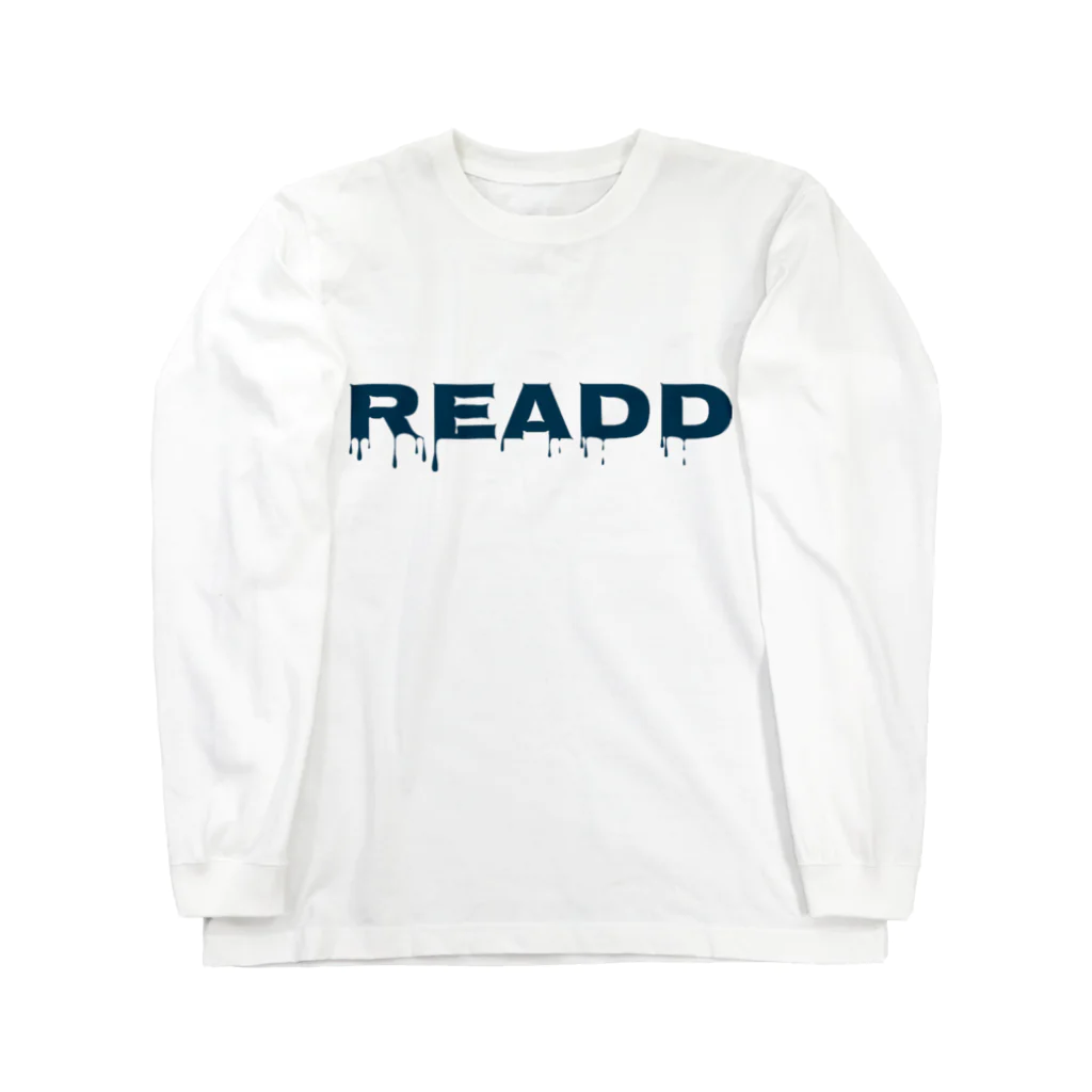 ReaDDのReaDD Tシャツ ロゴ別ver ロングスリーブTシャツ