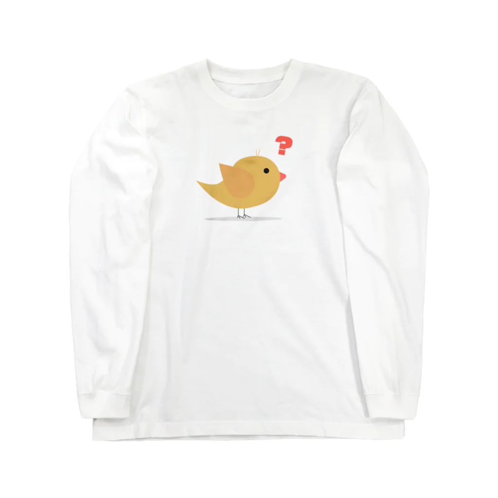 ほろほろのIF30 ハテナのヒヨコ Long Sleeve T-Shirt