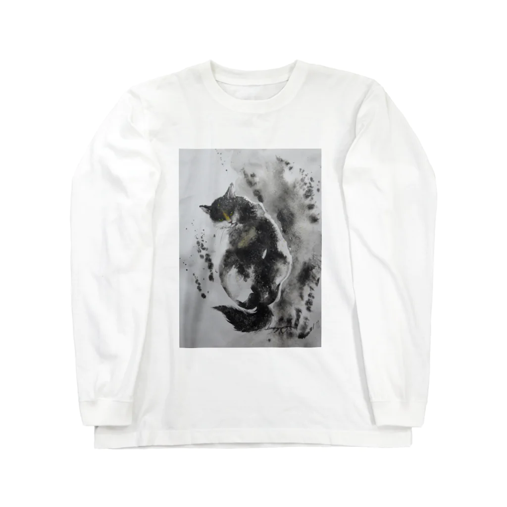 永久凍土の国の白夜の怪しい猫２０１７ Long Sleeve T-Shirt