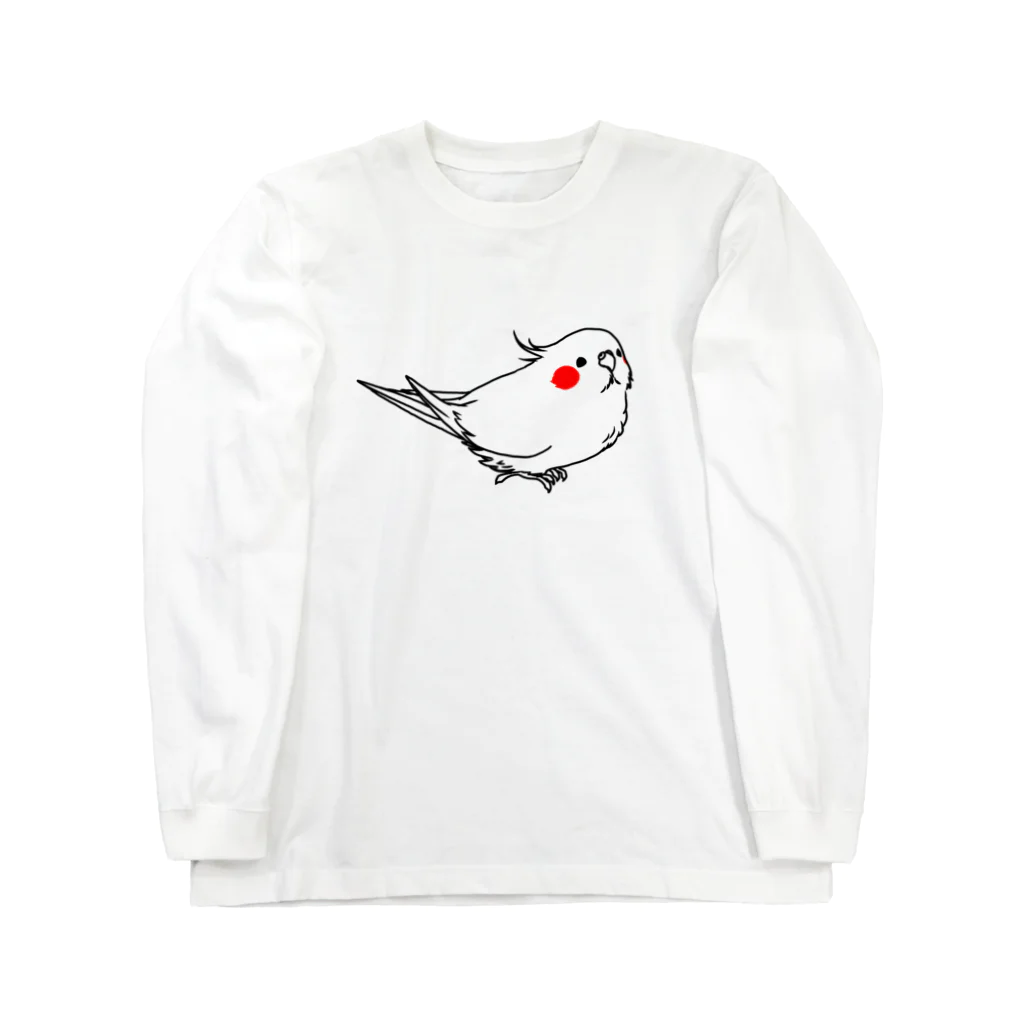 one-naacoのツートーンオカメインコ Long Sleeve T-Shirt