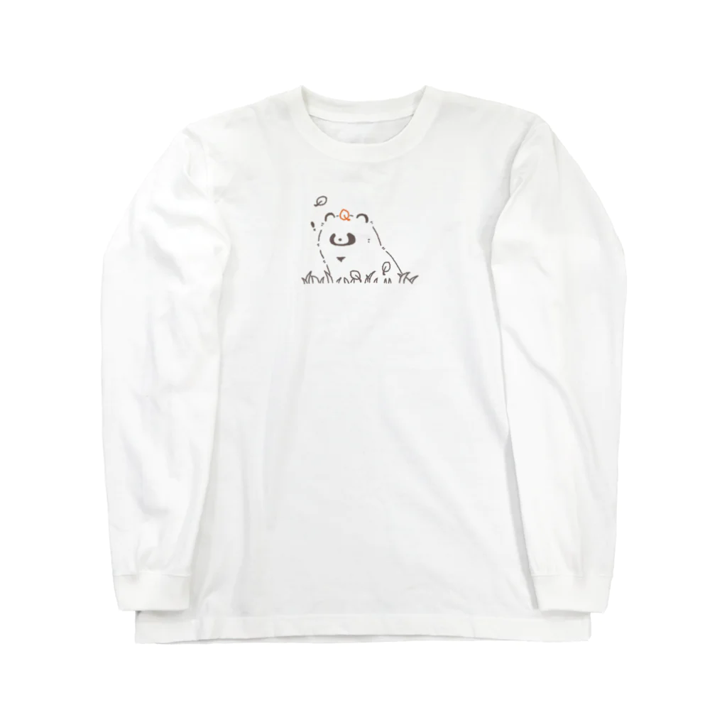 ジーナショップ(たぬき多め)の草むらたぬき Long Sleeve T-Shirt