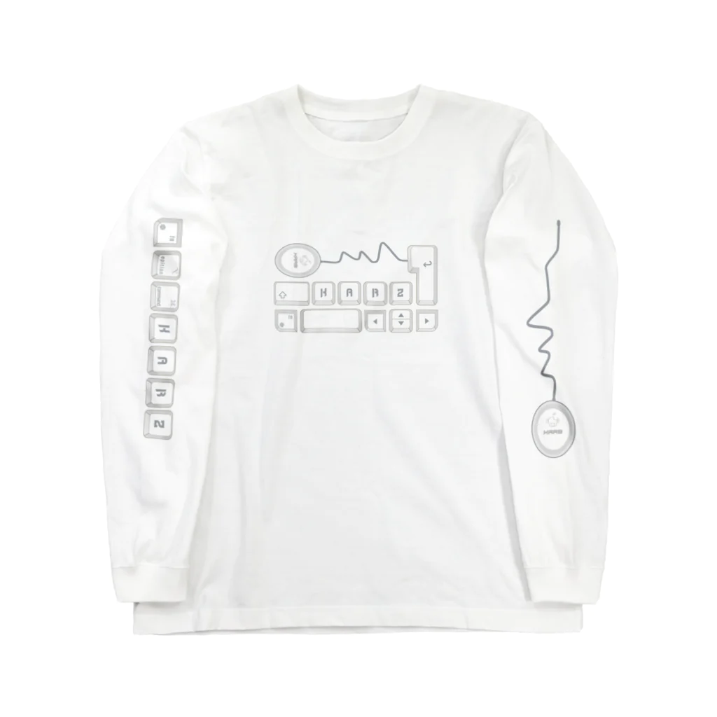 Artistic⊇Autisticのmouse×keyboard KARZ Logo Long Sleeve T-Shirt