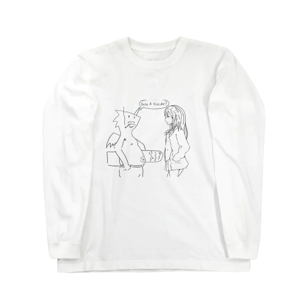 damage inkのDragon&JK Long Sleeve T-Shirt