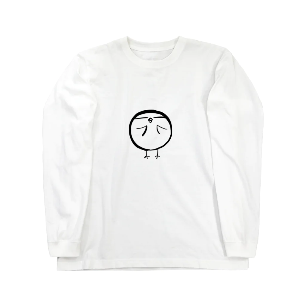 鳥好きのぶしのおみせのみんなだいすきプチコロちゃん Long Sleeve T-Shirt