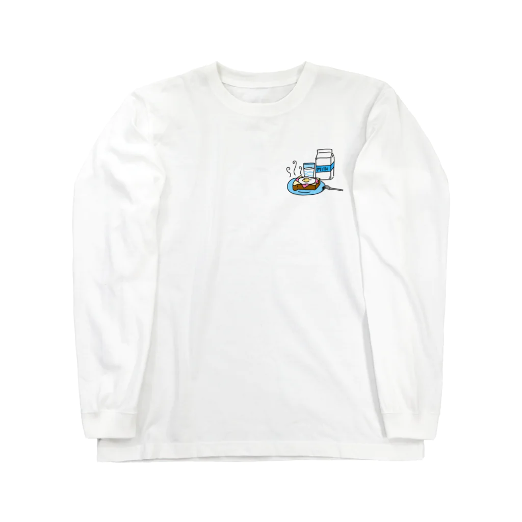 lampikarinのBreakfast Long Sleeve T-Shirt